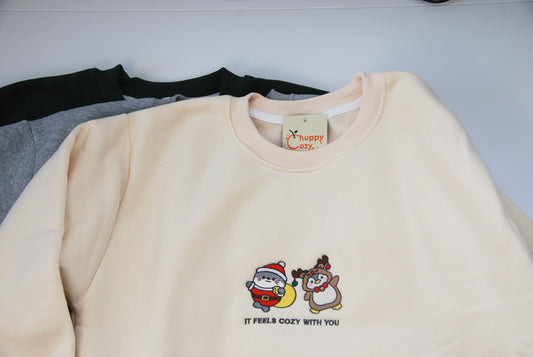 It feels cozy with you