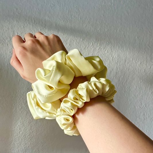 Buttercup-Set – 2 Satin-Scrunchies