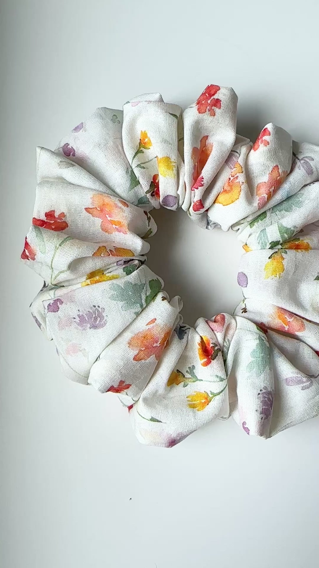 Baumwoll-Scrunchie – Mit Liebe handgefertigt